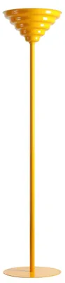 Produktbild von Stehleuchte Metall Glas 155 cm Gelb G9 rund Modern Stehlampe