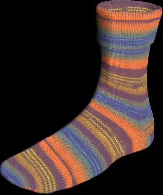 Produktbild von Lang Yarns - Super Soxx Color 4-fach AustrianLakes 0421 multicolor