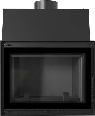 Produktbild von Wasserführender Kamineinsatz KRATKI ZUZIA DECO 12 kW Ø 200 schwarz Verkleidung