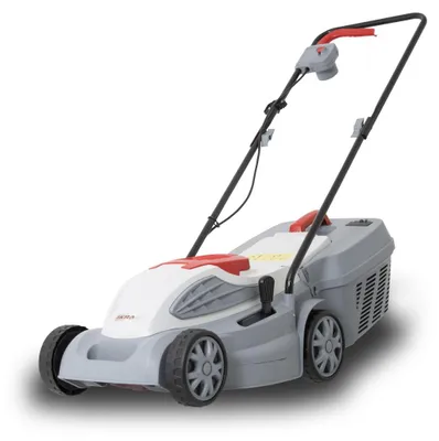 Image de Ikra ELM 1638 U Tondeuse à gazon à conducteur marchant, moteur électrique, 1,6 kW, ramassage arrière