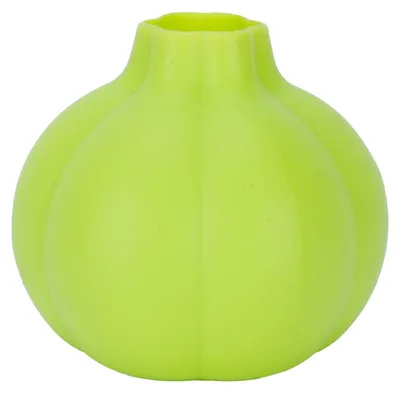 Silikon-Knoblauchschäler, lebensmittelecht, wiederverwendbar, grün