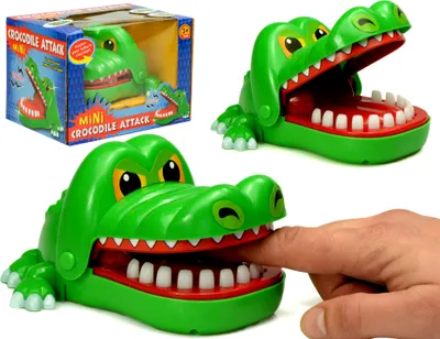 Produktbild von KIK Krokodýl u zubaře arkádová hra KX8527