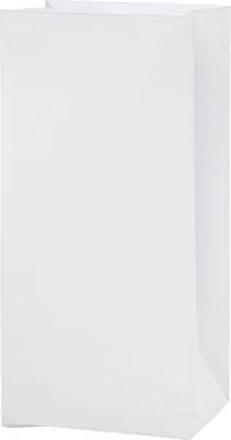 Produktbild von 10 - 100 Papiertüten WEIß  - Anzahl 10 Stück