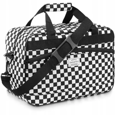 Obrázok produktu pre Cestovná taška ZAGATTO Chessboard 40x20x25, ZG828