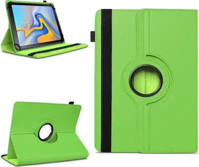 Produktbild von Tablet Hülle für Samsung Galaxy Tab A 10.5 2018 Tasche Schutzhülle 360° DrehbarFarben:Grün