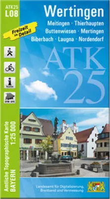 Produktbild von Wertingen 1:25 000