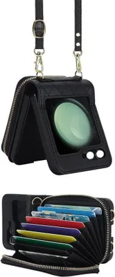 Produktbild von Handyhülle für Samsung Galaxy Z Flip 5,Brieftasche Schutzhülle
