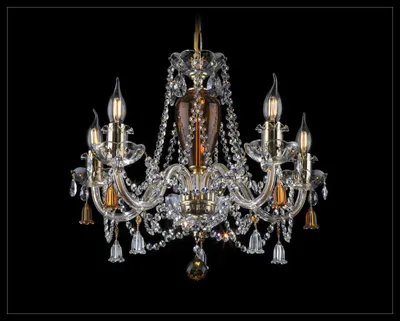 Produktbild von Kronleuchter Bohemia Decken Beleuchtung Deckenlampe Wohnzimmer Leuchte Lampe