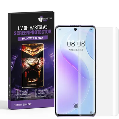 Produktbild von 4x 9H Panzerglas für Huawei Nova 9 Full-Screen HD klar UV-Liquid Tempered Glas Displayschutz Schutzglas Screen-Protector