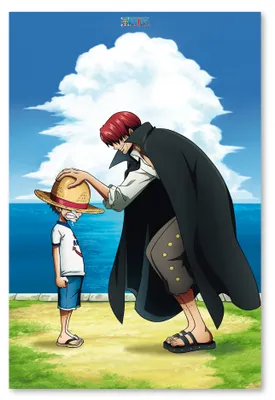 Produktbild von ONE PIECE - Poster Maxi 91.5x61 - Shanks & Luffy