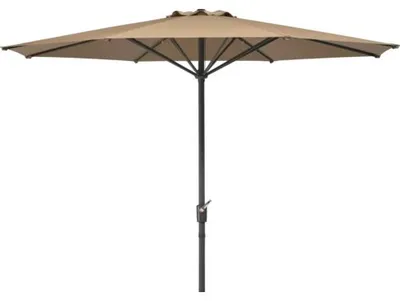 Produktbild von Mittelstockschirm Schneider Schirme Korsika Ø 320 cm natur mit UV-Schutz 50+, wasserabweisende Polyesterbespannung