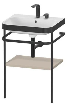 Produktbild von DURAVIT HP4735E6060 Metallk. mit Happy D.2 Plus bodenst.