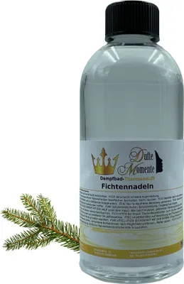 Produktbild von Dampfbad Duft Fichtennadel - 500ml - Konzentrat für Dampfbad, Dampfdusche, Verdampferanlage - auch für Profi Anwender