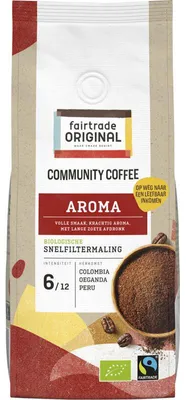 Produktbild von Fairtrade Original Aroma Snelfiltermaling Kaffee, 250 g, aromatisch & nachhaltig