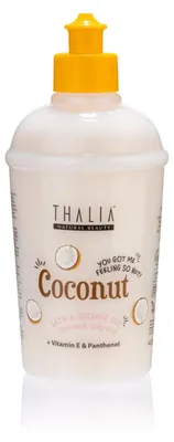 Produktbild von Thalia Natural Beauty, Kokosnuss, reinigend und feuchtigkeitsspendend, Flü ssigseife, fü r Kö rper und Hä nde, 400 ml