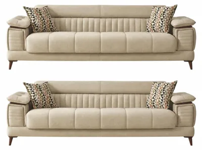 Produktbild von Sofa Set Baoshi, Beige Stellvariante 3+3