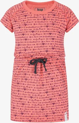 Produktbild von Rosa Mädchen gemustertes Kleid LOAP Bessie