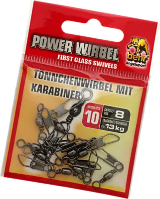 Produktbild von Tönnchenwirbel mit Karabiner Neu Gr. 8