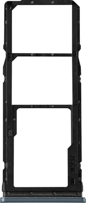 Produktbild von Clappio, Dual-SIM- und Micro-SD-Kartenhalter für Xiaomi Redmi Note 9S, Grau