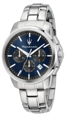 Produktbild von Maserati Successo Herrenuhr Chronograph 42mm Silber