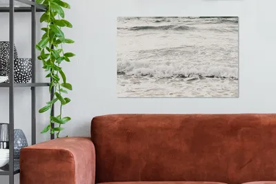 Obrázek produktu pro OneMillionCanvasses® - Obraz na plátně - Moře - Léto - Vlny, nástěnná malba, nástěnné dekorace obrazy obývací pokoj, 60x40cm