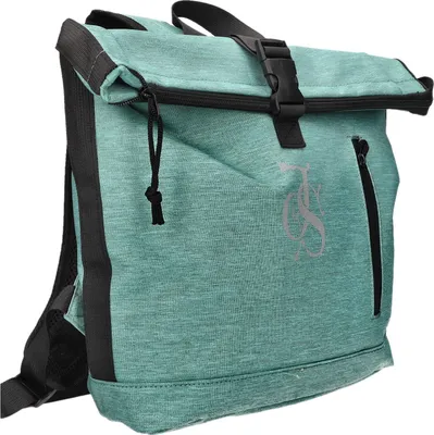 Produktbild von Rucksack Türkis 30x36x8,5 cm mit gepolstertem Rücken und verstellbaren Schultergurten