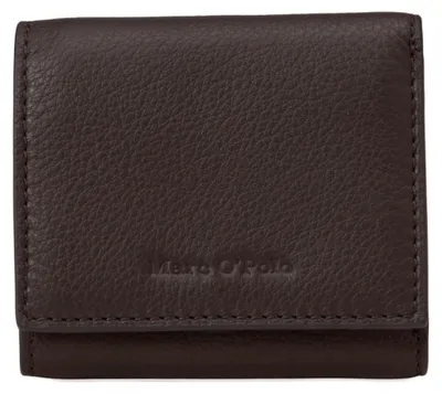 Imagen del producto de Marc O'Polo monedero Judis Combi Wallet Burnt Coffee marrón oscuro