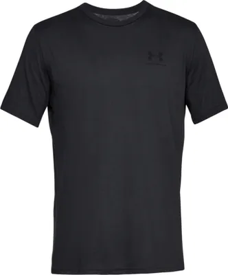 Produktbild von UNDER ARMOUR Sportstyle Left Chest Trainingsshirt Herren 001 - black/black L/T
