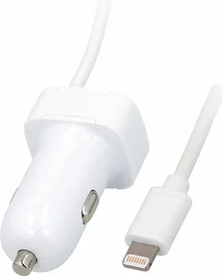Zdjęcie produktu dla Ładowarka samochodowa All Ride 2,1 A iPhone 1,2 m