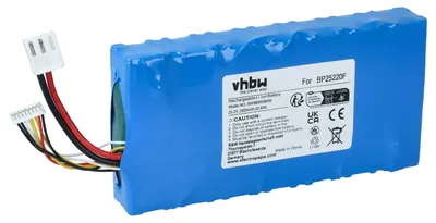 Produktbild von vhbw Akku kompatibel mit Keronic KVR25221 MOP Staubsauger (2000 mAh, 25,2 V, Li-Ion)