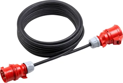 CEE-Verlängerungskabel 10 m, H07RN-F5G, 1,5 mm², 16 A/400 V, IP44