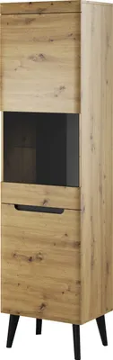 Obrázek produktu pro Vitrína NARDI 04 dub artisan / černá