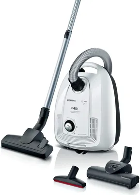 Immagine prodotto di Siemens upright hoover VSP3T212, bianco-nero, 900 watt, con sacchetto