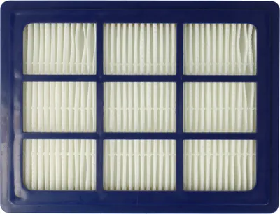 Produktbild von vhbw Staubsaugerfilter kompatibel mit Nilfisk Select Comfort Parquet, Select Superior, VP300 eco, VP300 EU1 Staubsauger - HEPA-Filter Blau Weiß