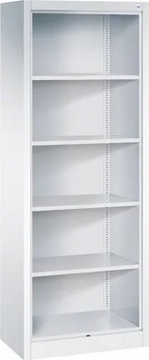 Produktbild von Büroregal mit 4 Einlegeböden Bücherregal Standregal Aktenregal 195x70x40 cm