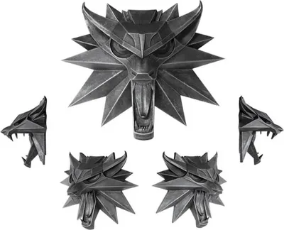 Produktbild von Dark Horse Witcher 3 Wild Hunt Wolf Wand-Skulptur 15 x 15 cm