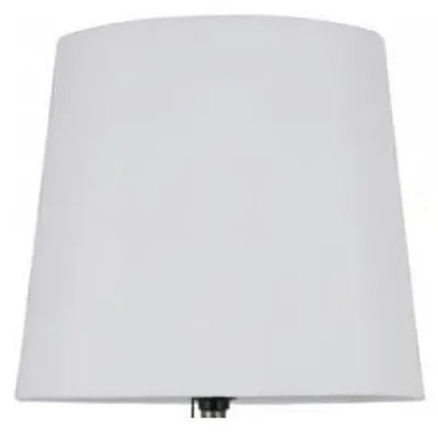 Produktbild von Sompex Lampenschirm konisch Stoff weiß E27 Ø25cm Tischlampe