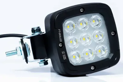 Produktbild von Quadratischer LED-Scheinwerfer für Maschinen, 15 W