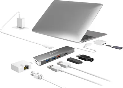 Obrázek produktu pro j5create JCD375-N Modulrn multiadaptr USB-C se 2 moduly