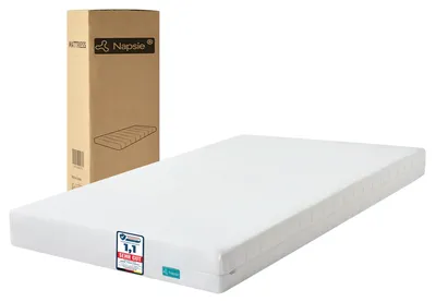 Productafbeelding van NAPSIE 7-zone koudschuimmatras, 90x200 cm (H3), met wasbare tijk