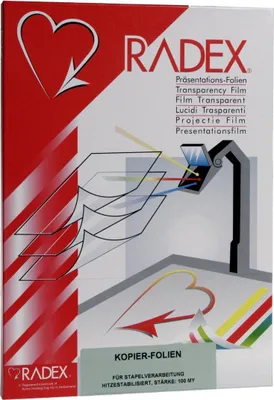 Produktbild von 100 Kopierfolien Overheadfolien DIN A4