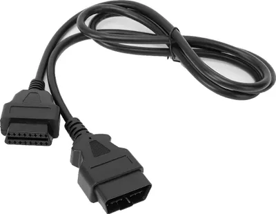 Image de câble adaptateur 16Pin pour Elm327 Male to Female OBD Extension Wire 1.5m / 4.9ft