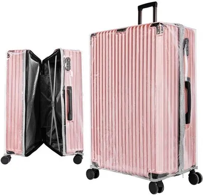 Productafbeelding van Transparante PVC Kofferhoes voor 24, 28 en 30 Inch Bagage