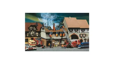 Obrázok produktu pre Faller 130429 - H0 - Fire ruin inn Zur Sonne