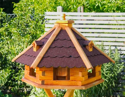 Produktbild von Riesiges XXL Vogelhaus, V18r XXL, Futterhaus 67 x 45 cm impräg.