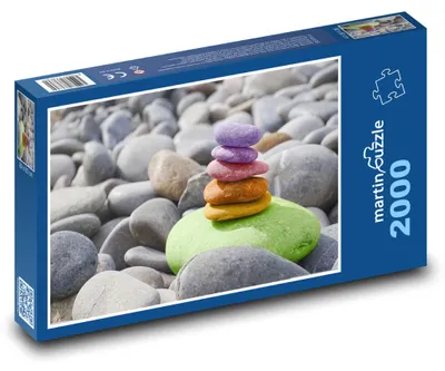 Obrázok produktu pre martinpuzzle – Puzzle 2000 – Farebná pyramída z kamenov