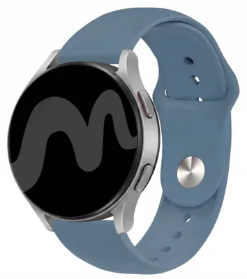 Productafbeelding van imoshion Siliconen Sport bandje - Universeel 18 mm aansluiting - Blauw, AI-gegenereerde afbeelding