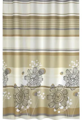 Productafbeelding van Douchegordijn - 180x200 cm - Beige
