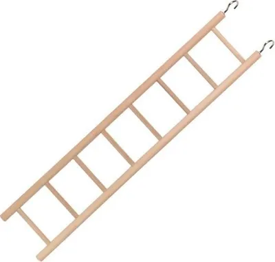 Obrázok produktu pre Drevený rebrík Nobby 8 priečok, 34 x 7 cm