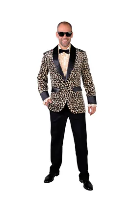 Produktbild von Sakko Sheeba Leopardenmuster 2XL